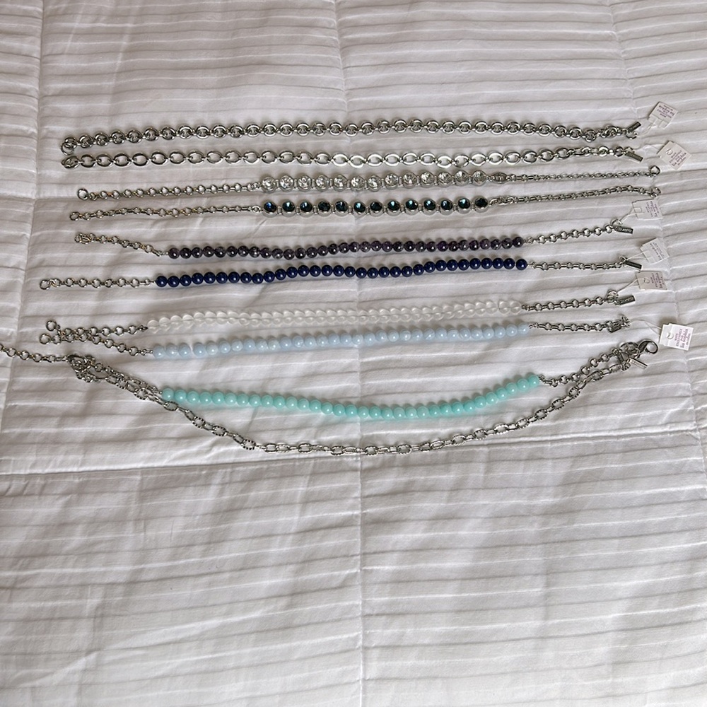 Lia Sophia Multi Strand Make Your Own Necklace.